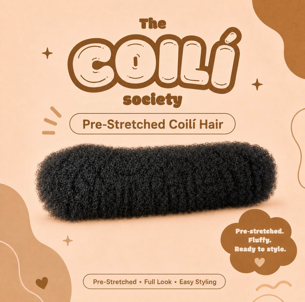 Pre-Stretched Coilí Bulk Hair
